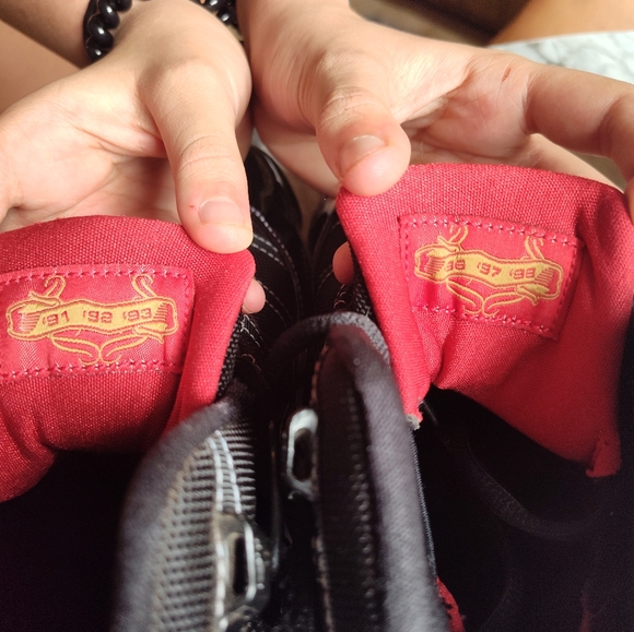 Jordan 6 Rings HOF, size 9 mens, black - Picture 2 of 3